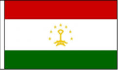 Tajikistan Hand Waving Flags